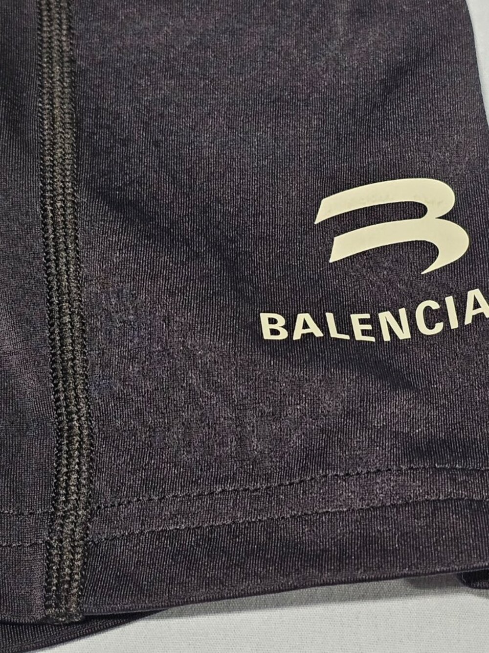 Balenciaga Women’s Black Cycling Athletic Shorts - Picture 9 of 14